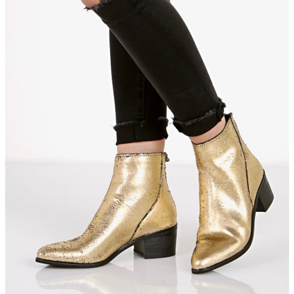 Dolce Vita Gold Boots